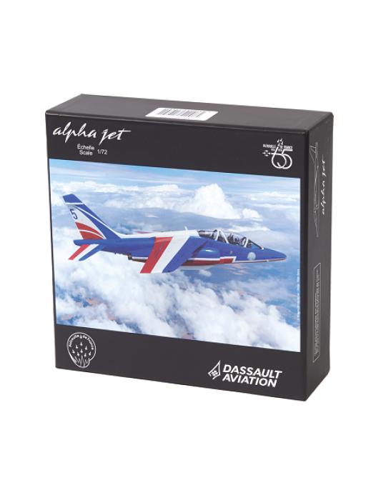 MAQUETTE METAL ALPHA JET PATROUILLE DE FRANCE 65 ANS