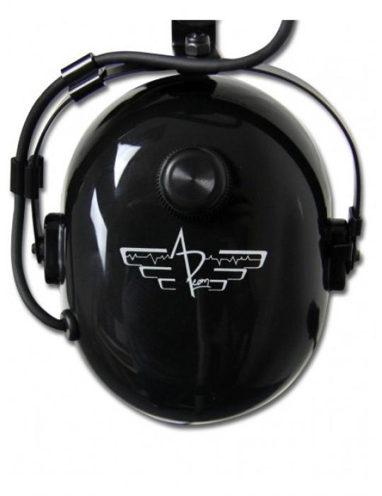 CASQUE APCOM 124.68 FULL BLACK EDITION LIMITEE