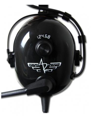 CASQUE APCOM 124.68 FULL BLACK EDITION LIMITEE