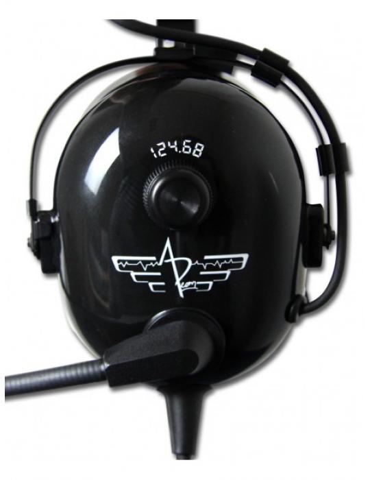 CASQUE APCOM 124.68 FULL BLACK EDITION LIMITEE