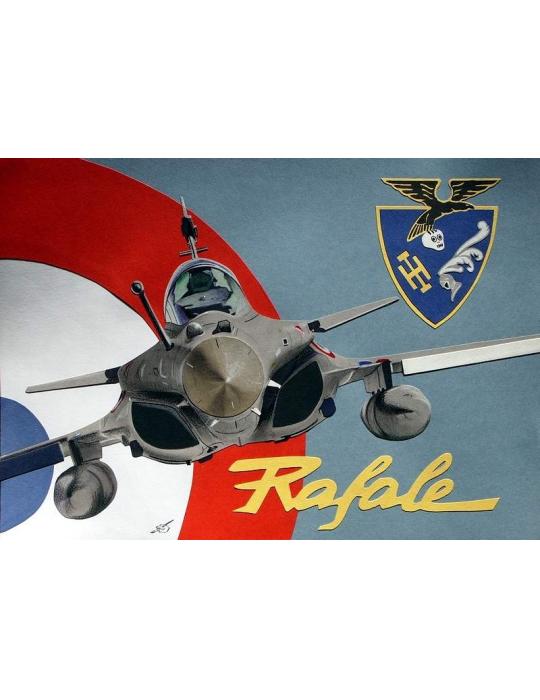 CP RAFALE DE LA 7 (21 X 10 cm)