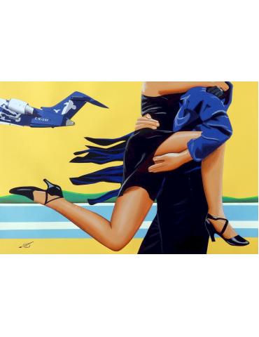 POSTER "JE T'AI TROUVE" 40 x 60 cm)