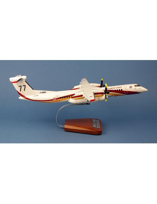 MAQUETTE BOIS DASH 8 SECURITE CIVILE MILAN 77 