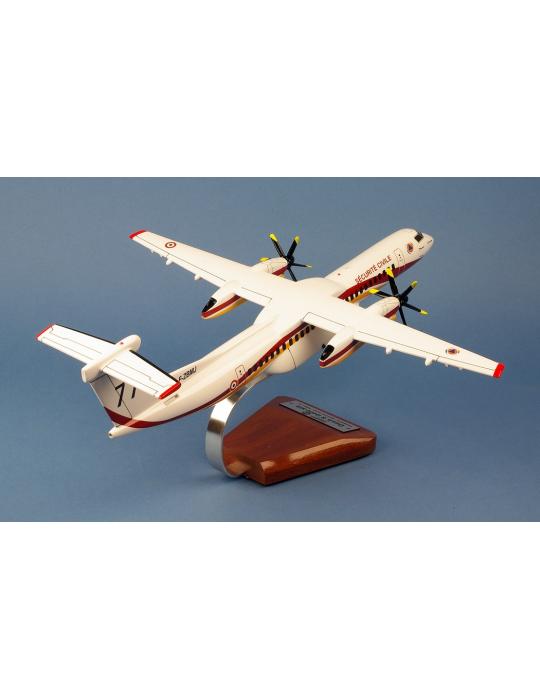 MAQUETTE BOIS DASH 8 SECURITE CIVILE MILAN 77 