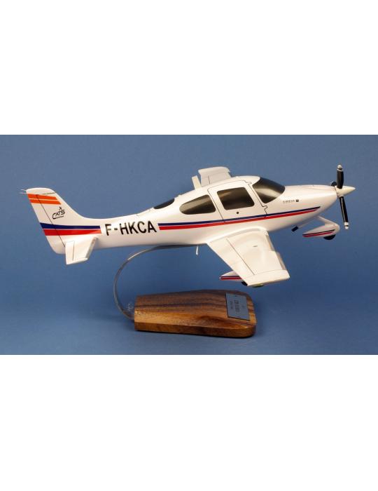 MAQUETTE BOIS CIRRUS SR 22 ARMEE DE L'AIR F-HKCA CATS BA701 SALON DE PROVENCE