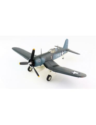 MAQUETTE METAL CORSAIR "BIRD CAGE" 17-F-13, VF17 (aboard USS Bunker Hill)