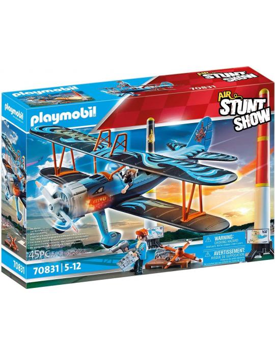 PLAYMOBIL AIRSTUNT SHOW BIPLAN "PHOENIX"