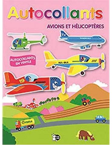 AUTOCOLLANTS AVIONS ET HELICOPTERES