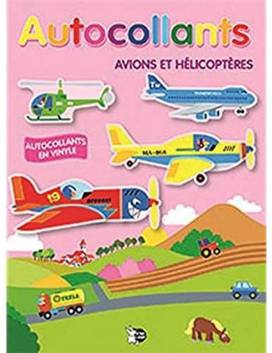 AUTOCOLLANTS AVIONS ET HELICOPTERES