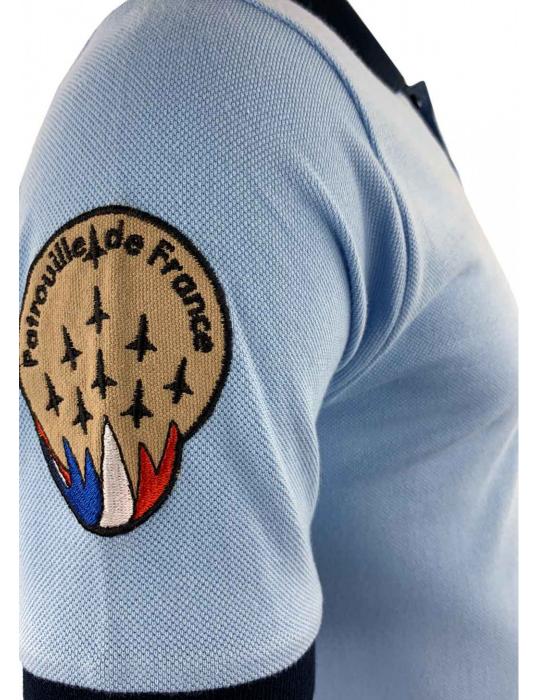 POLO HOMME OURAGAN PATROUILLE DE FRANCE "PAF"