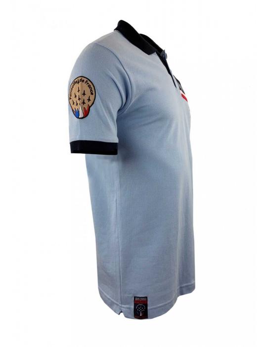 POLO HOMME OURAGAN PATROUILLE DE FRANCE "PAF"