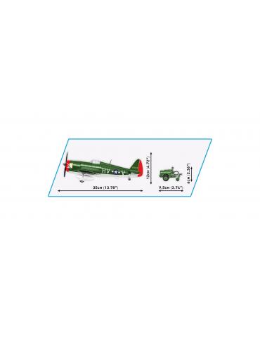 MAQUETTE COBI P-47 THUNDERBOLT