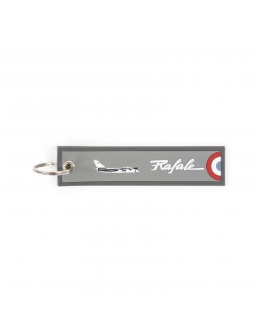 PORTE CLES FLAMME RAFALE GOMME