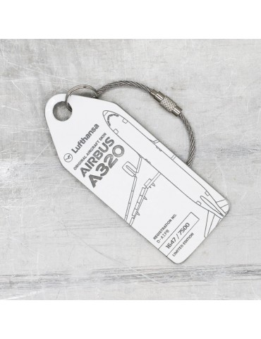 PORTE CLES A320 D-AIPB