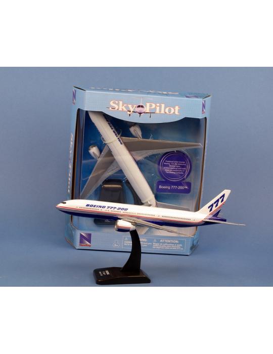 MAQUETTE PLASTIQUE BOEING 777-200 HOUSE COLOR