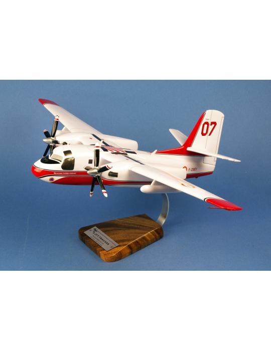 MAQUETTE BOIS TRACKER S-2T TURBO SECURITE CIVILE T07 F-ZBEY