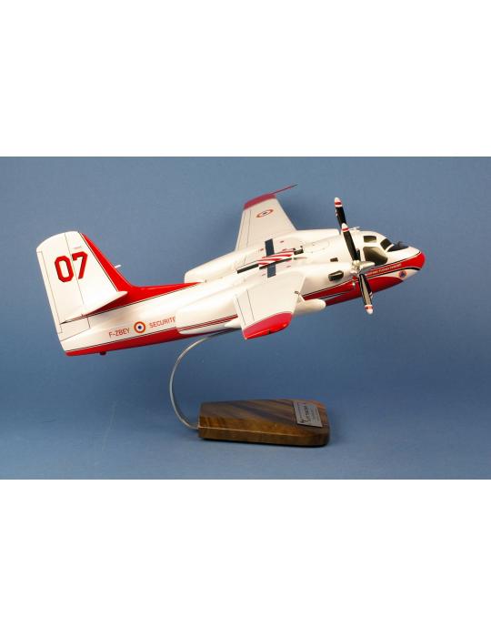 MAQUETTE BOIS TRACKER S-2T TURBO SECURITE CIVILE T07 F-ZBEY