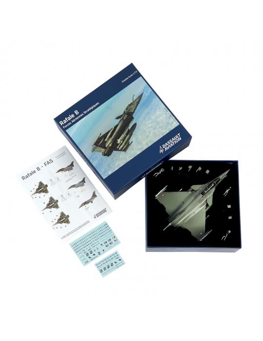 MAQUETTE METAL RAFALE B FORCES AERIENNES STRATEGIQUES 1/72