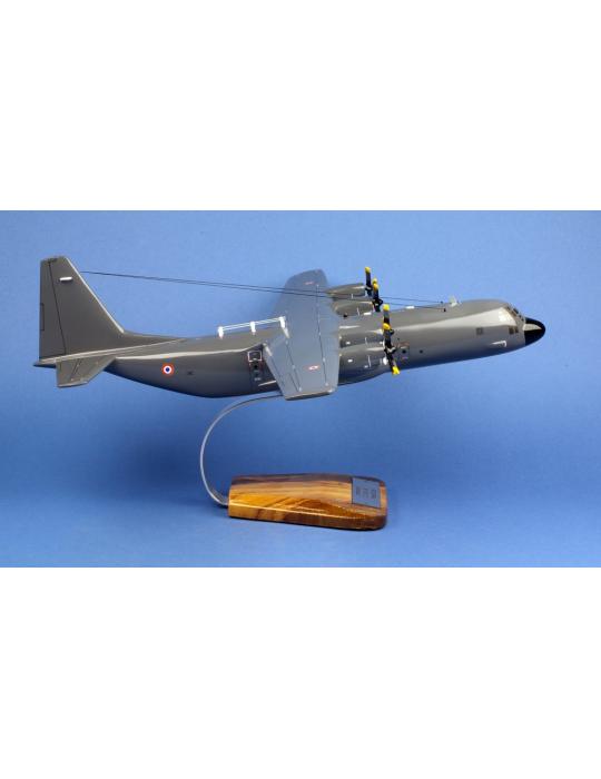 MAQUETTE BOIS C-130J-30 SUPER HERCULE ARMEE DE L'AIR