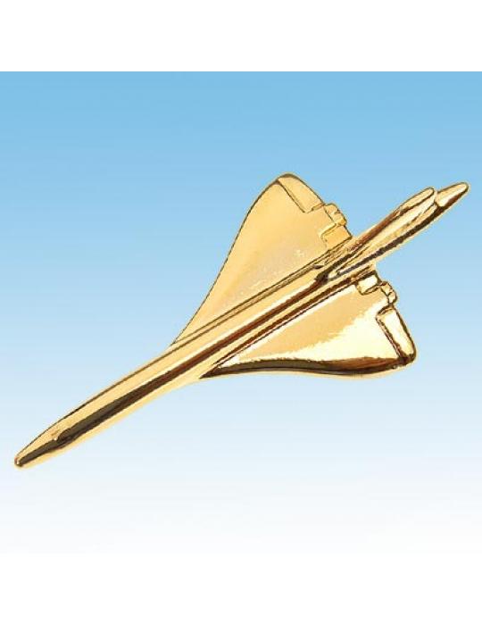 PIN'S CONCORDE DOREE 24ct