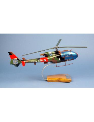 MAQUETTE BOIS GAZELLE AS341F EALAT DAX