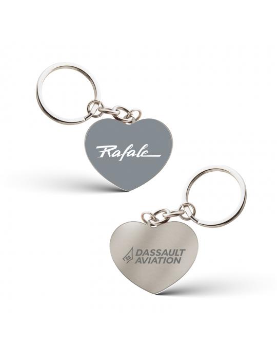 PORTE CLES COEUR RAFALE