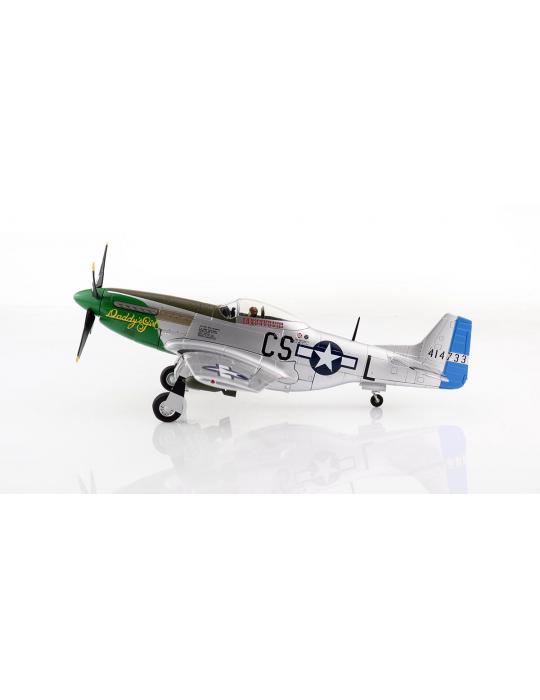 MAQUETTE METAL P-51 MUSTANG “Daddy’s Girl” Major Ray Wetmore, 370th FS, 359th FG, East Wretham, Norfolk, 1945