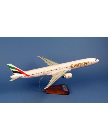 MAQUETTE BOIS BOEING 777-31H. ER A6-ECH EMIRATES