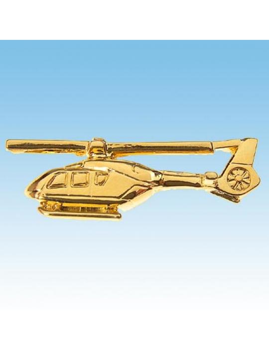 PIN'S EC135 DOREE 24K