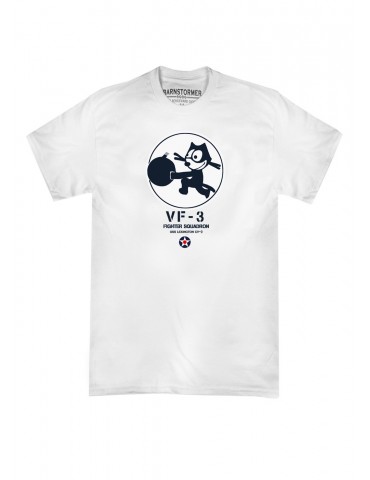 T-SHIRT HOMME NAVY VF-3 USS...