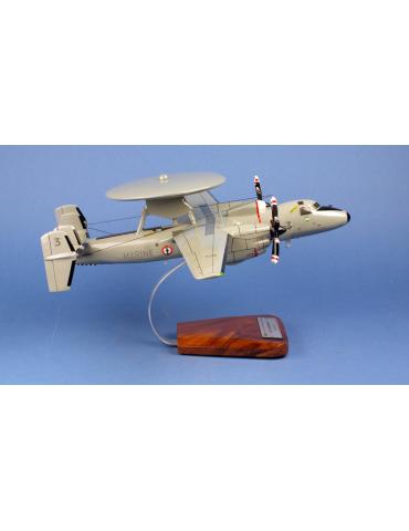 MAQUETTE BOIS E2C HAWKEYE FLOTILLE 4F
