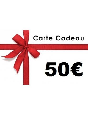 CARTE CADEAU 50€
