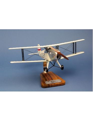 MAQUETTE BOIS BUCKER BU.131A JUNGMANN LOUISE HOFFMAN D-EGSY 1935