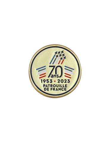 PIN'S ROND DOREE PAF