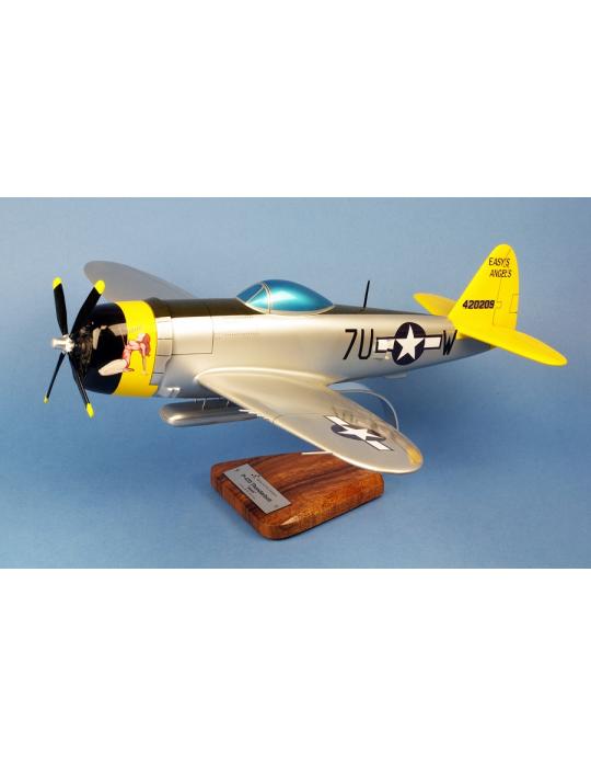 MAQUETTE BOIS P-47D THUNDERBOLT "JEANY" 23rdFS/36thFG USAAF