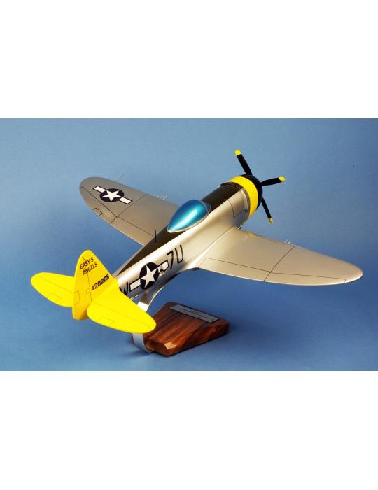 MAQUETTE BOIS P-47D THUNDERBOLT "JEANY" 23rdFS/36thFG USAAF