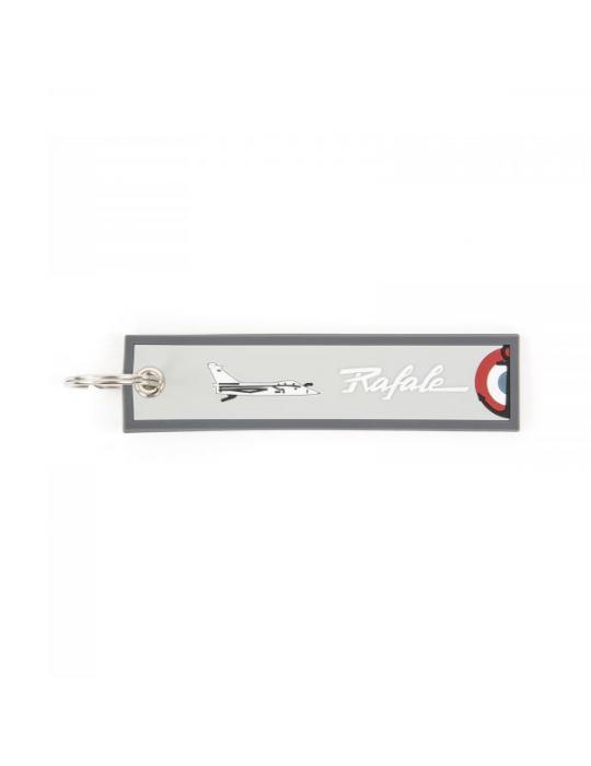 PORTE CLES RAFALE MARINE GOMME