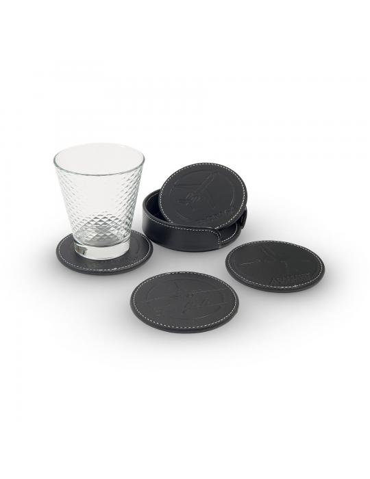 SET DE 4 SOUS VERRES DASSAULT AVIATION