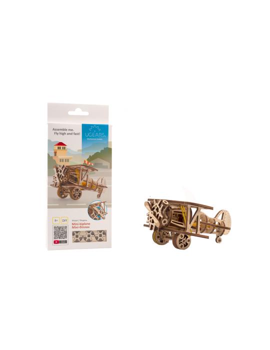 MINI BI PLAN UGEARS-PUZZLE 3D EN BOIS