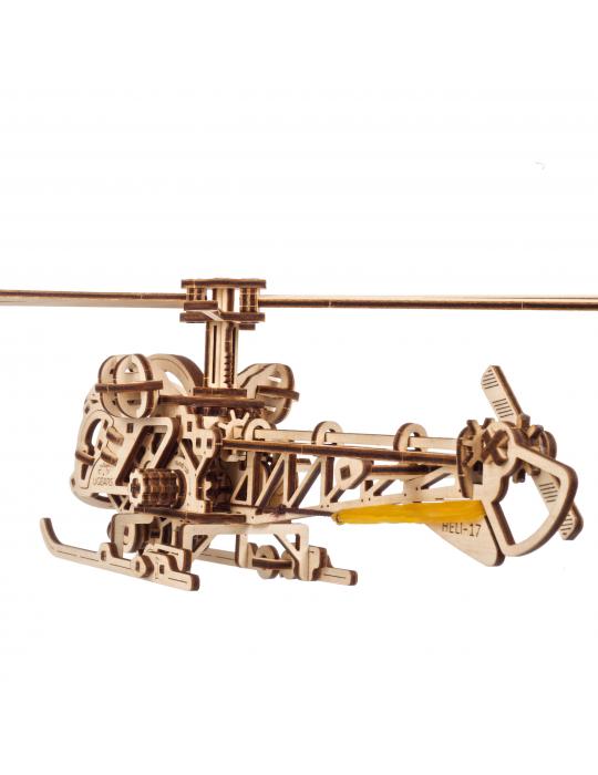 MINI HELICOPTERE BOIS PUZZLE 3D UGEARS