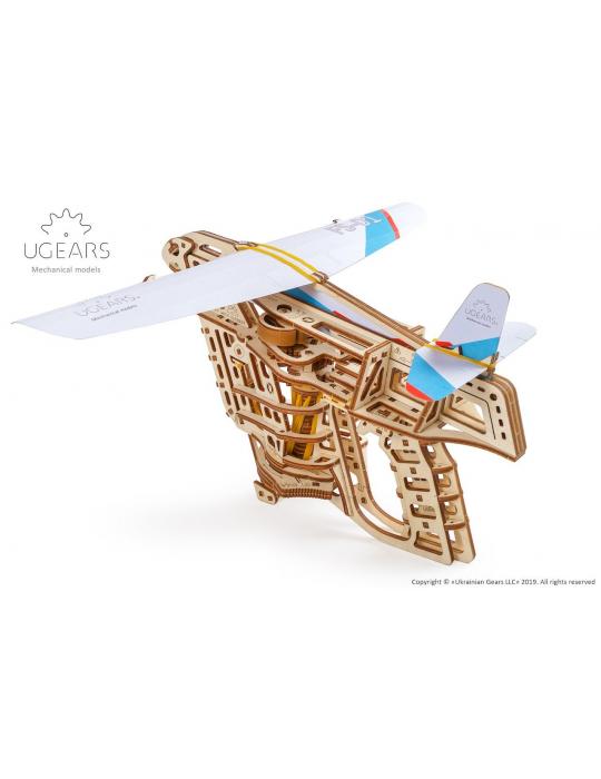 AERO LANCEUR UGEARS - PUZZLE 3D EN BOIS