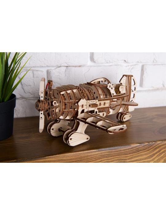 AVION FRELON FOU PUZZLE 3D EN BOIS UGEARS