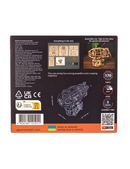 DIRIGEABLE PUZZLE 3D UGEARS