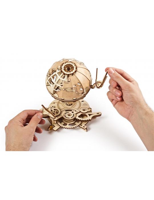 GLOBE + NAVETTE PUZZLE EN BOIS 3D UGEARS