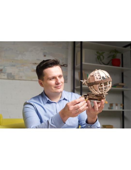 GLOBE + NAVETTE PUZZLE EN BOIS 3D UGEARS