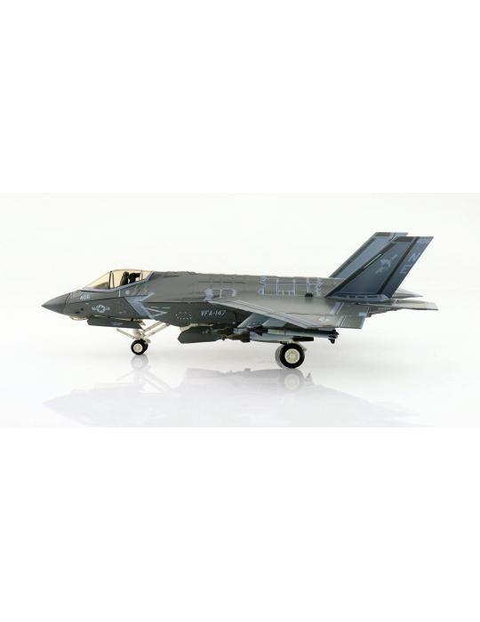 MAQUETTE METAL F-35C "ANNUALEX 2021" VFA 147 ARGAUNAUTS USS CARL VINSON