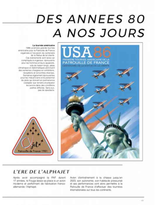 LA PATROUILLE DE FRANCE ILLUSTREE