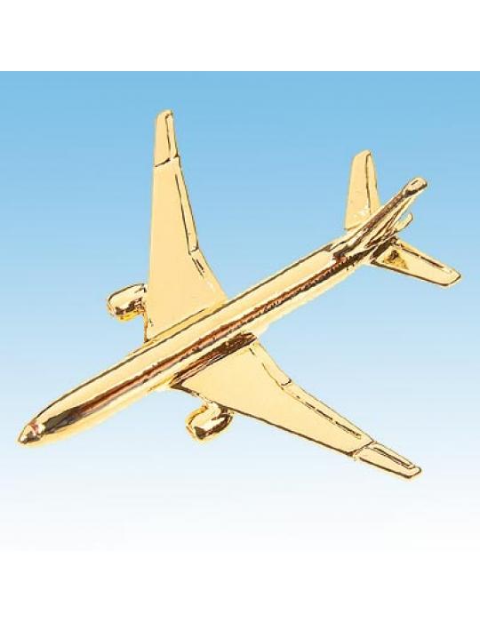 PIN'S DORE 24K BOEING 777