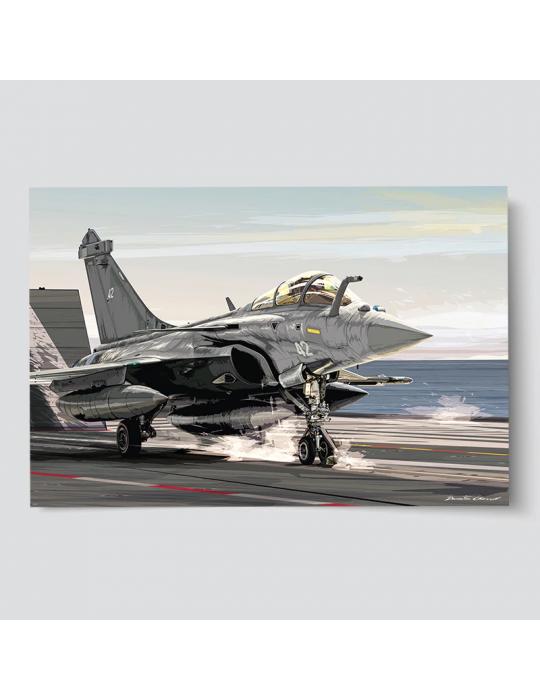 POSTER RAFALE MARINE damien charrit