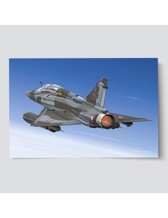 POSTER MIRAGE 2000 D damien charrit